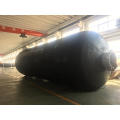 Inflatable floating rubber fender CTN type